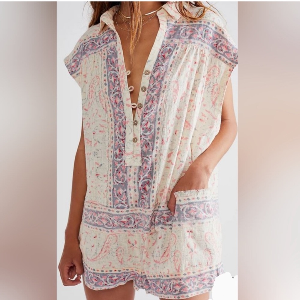 New Free People Telly Romper Size small